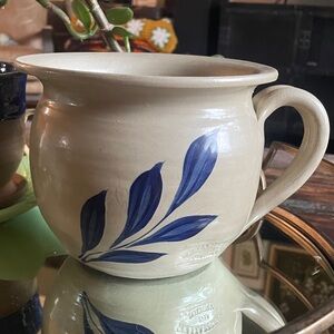 Williamsburg Pottery salt-glazed stoneware pitcher